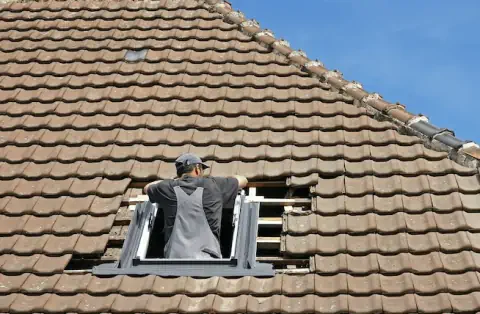 Pose de velux - Saint-Michel-en-Grève